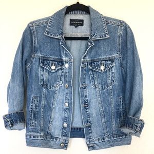 Lucky Brand “Tomboy Trucker” denim jacket